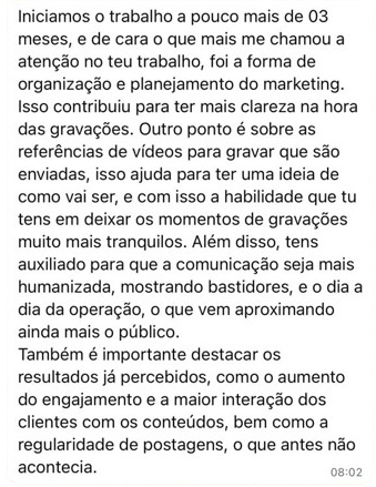 Depoimento 1